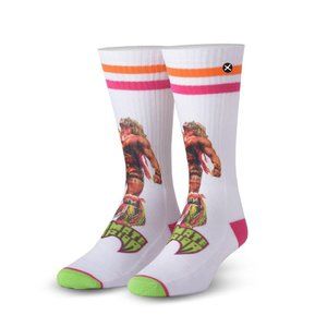 BNWT Odd Sox Ultimate Warrior Crew Socks, 6-13